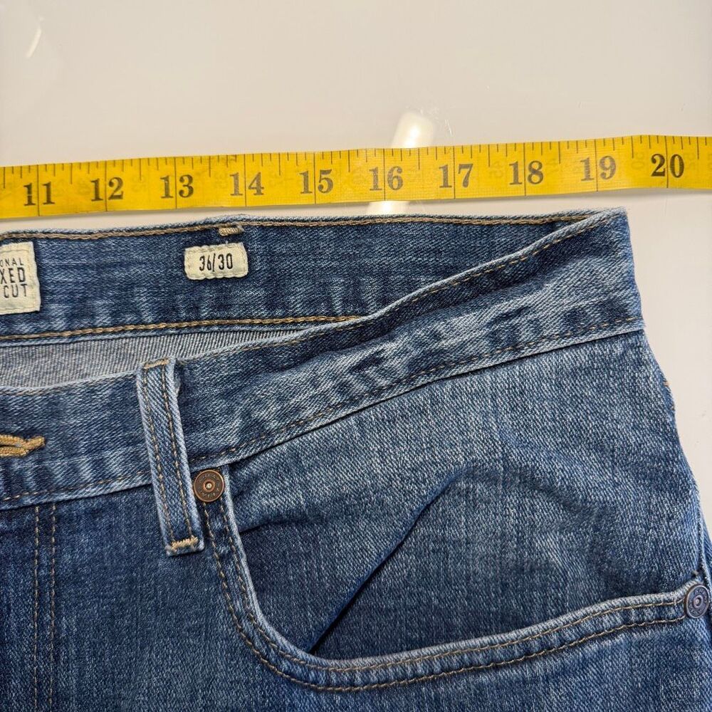 Ariat Blue Cotton Denim M2 Traditional Relaxed Boot Cut Jeans Size 36x30 - Picture 12 of 14